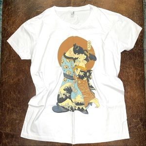 Samurai Geisha Cotton Unisex Tee